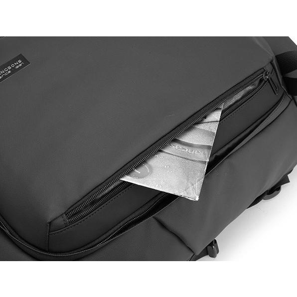 メンズ リュック バックパック シンプルなカジュアルバッグ 大容量 防水 撥水生地 ビジネス 通勤 効率的 2カラー 009 |  | 06