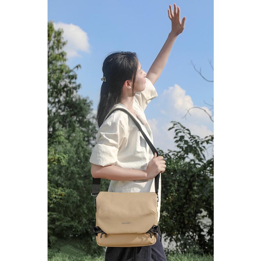 大容量 ショルダーバッグ 男女兼用 防水 超軽量 旅行 ビジネス レジャー カメラバッグ 一眼レフカメラバッグ 3カラー 010 |  | 10