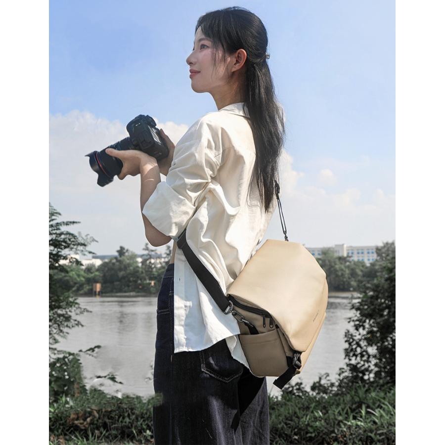 大容量 ショルダーバッグ 男女兼用 防水 超軽量 旅行 ビジネス レジャー カメラバッグ 一眼レフカメラバッグ 3カラー 010 |  | 12