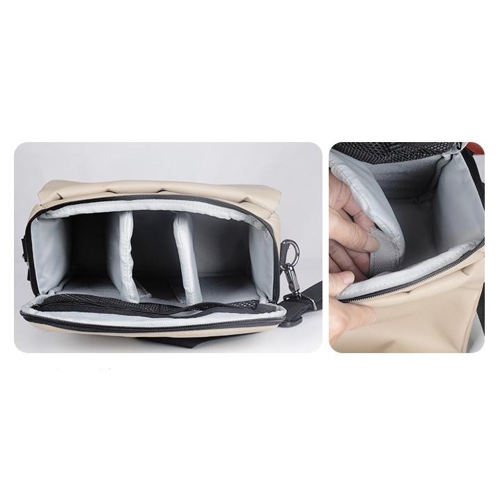 大容量 ショルダーバッグ 男女兼用 防水 超軽量 旅行 ビジネス レジャー カメラバッグ 一眼レフカメラバッグ 3カラー 010 |  | 03