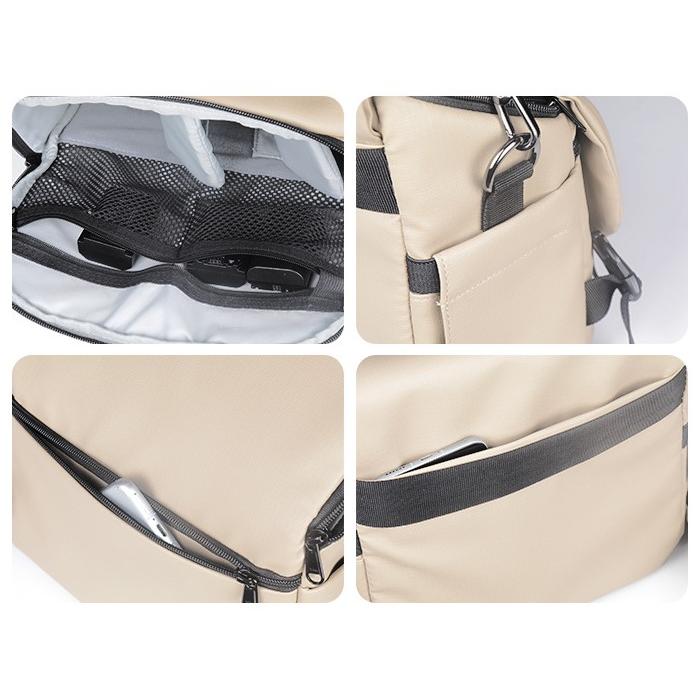 大容量 ショルダーバッグ 男女兼用 防水 超軽量 旅行 ビジネス レジャー カメラバッグ 一眼レフカメラバッグ 3カラー 010 |  | 04