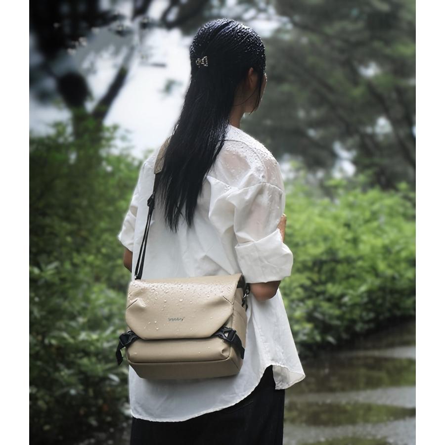 大容量 ショルダーバッグ 男女兼用 防水 超軽量 旅行 ビジネス レジャー カメラバッグ 一眼レフカメラバッグ 3カラー 010 |  | 08