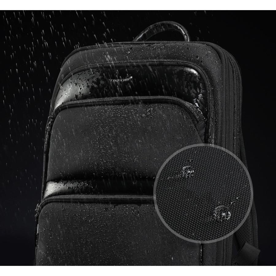 多機能 メンズ リュック バックパック スリムでスタイリッシュな3Dデザインバッグ 超軽量 防水 通勤 通学 出張 旅行 大容量 2サイズ 013 |  | 08