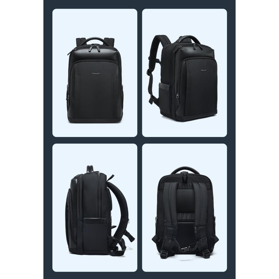 大容量 メンズ ビジネス 旅行用 バックパック 25L スタイリッシュな 通勤用バッグ 耐衝撃設計 ラップトップバッグ 軽量 防水 014 |  | 01