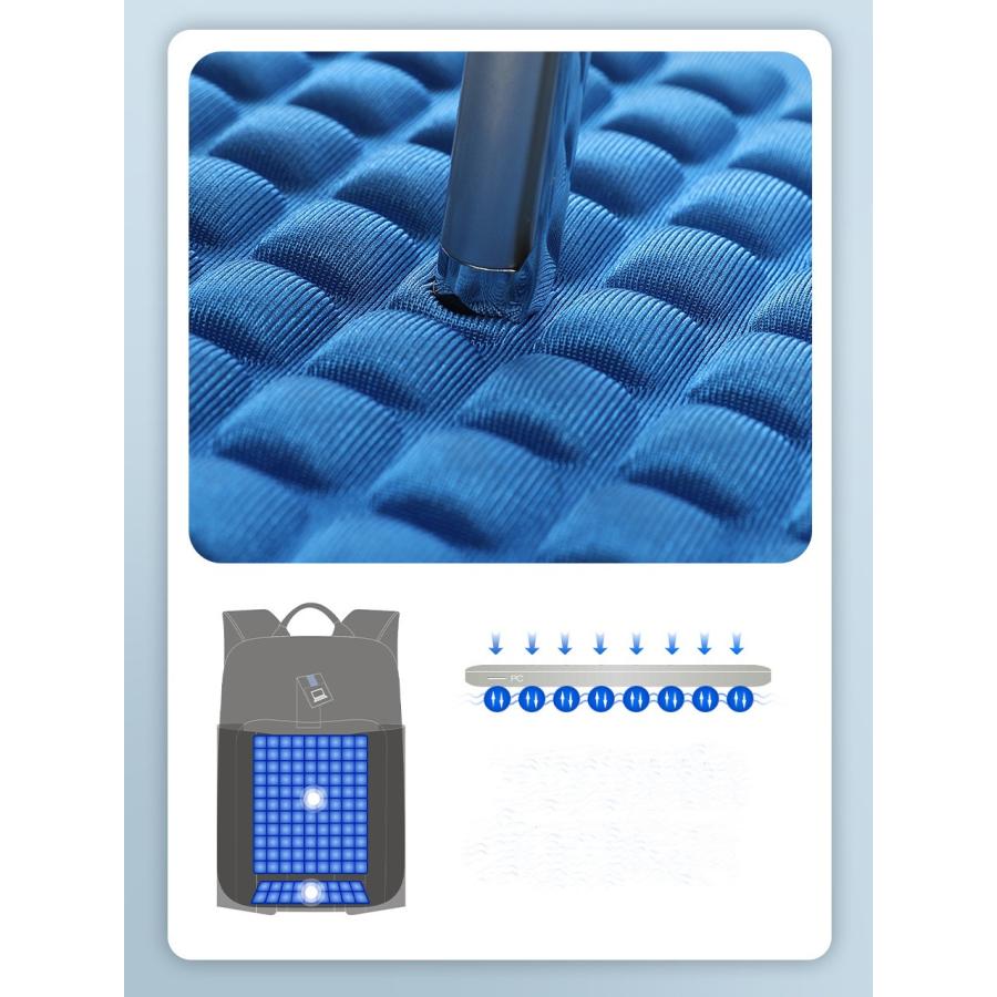 大容量 メンズ ビジネス 旅行用 バックパック 25L スタイリッシュな 通勤用バッグ 耐衝撃設計 ラップトップバッグ 軽量 防水 014 |  | 09