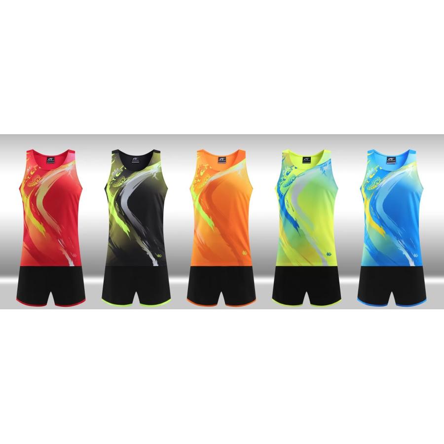 陸上競技用ユニフォーム、マラソン、短距離走、トレーニング、男女