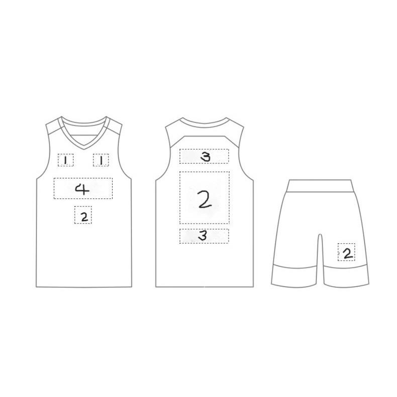 バスケットボールユニフォーム1、10代や大学生に人気、プリントメンズ