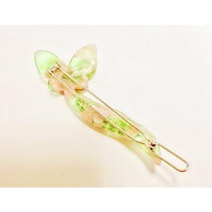 べっ甲風 ヘアピン パッチン　大人可愛い　蝶々　きらきら　ストーン入り　ヘア留め　ヘアアクセサリー　レディース　バンス　クリップ　特選バンス |  | 02