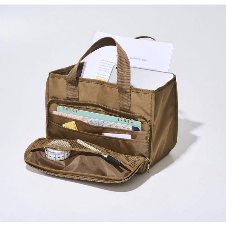 ナノ ユニバース nano universe ミッキーマウスデザイン 自立する 整理収納バッグ 背面にも便利ポケットが付いた バッグ 使いやすいバッグ アウトドア | NANO universe | 02