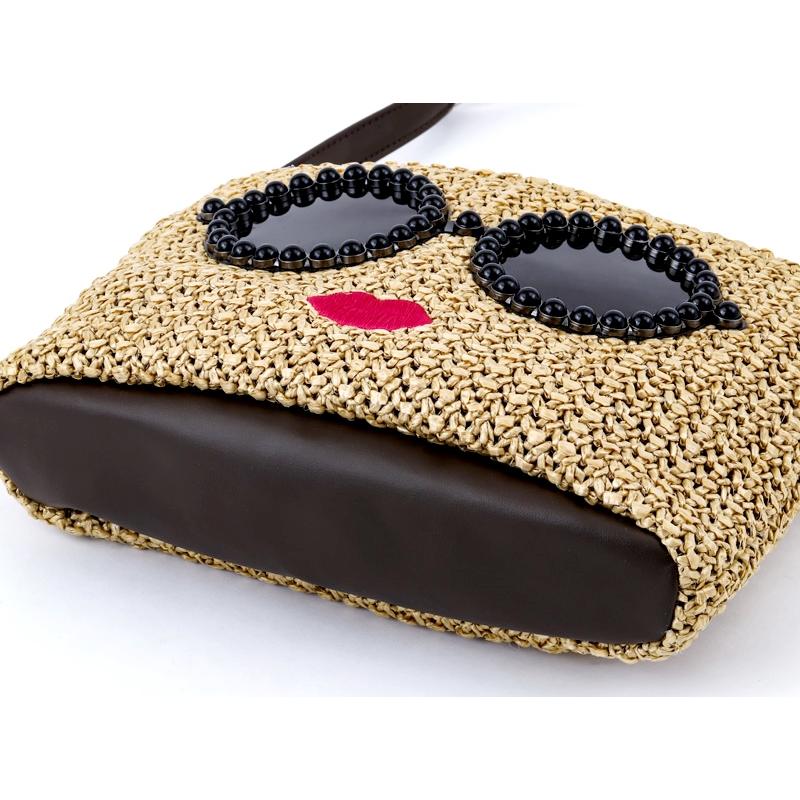 アジョリー a-jolie バスケット ショルダーバッグ ブラウン 肩掛けバッグ | a-jolie | 02