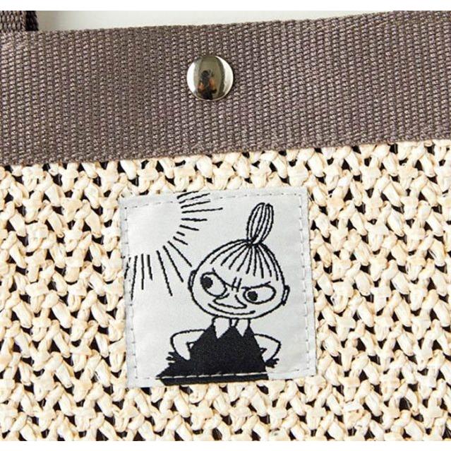 ムーミン moomin リトルミイ 白い かごバッグ お出かけバッグ 可愛いバッグ トートバッグ ミニハンドバッグ | MOOMIN | 01