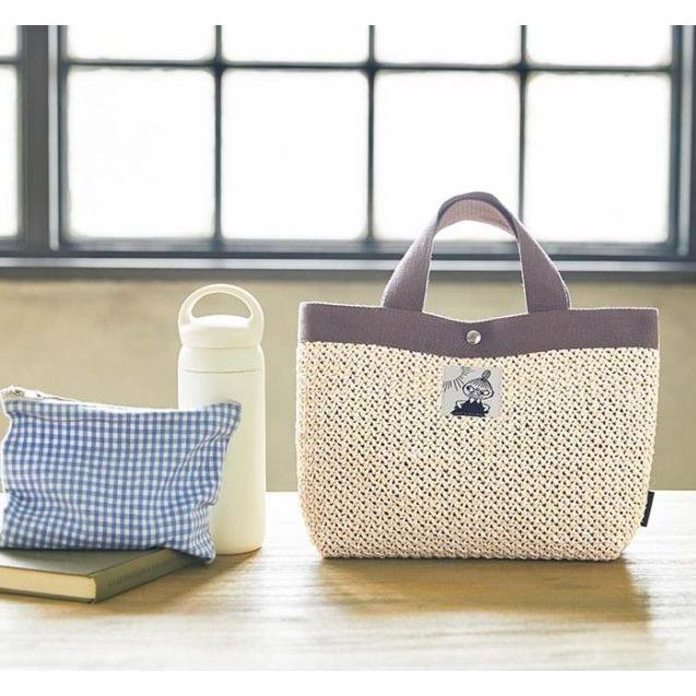 ムーミン moomin リトルミイ 白い かごバッグ お出かけバッグ 可愛いバッグ トートバッグ ミニハンドバッグ | MOOMIN | 04