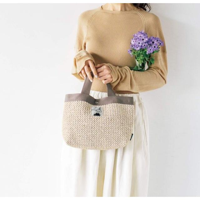 ムーミン moomin リトルミイ 白い かごバッグ お出かけバッグ 可愛いバッグ トートバッグ ミニハンドバッグ | MOOMIN | 05