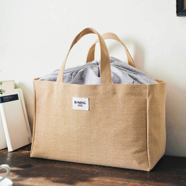 ビームス beams ビーミング by ビームス 大容量 収納バッグ 巾着タイプ たくさん入る トートバッグ | BEAMS | 05