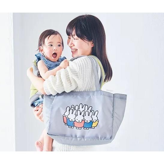 Miffy ミッフィー miffy ポケットつきBigトートバッグ 大容量