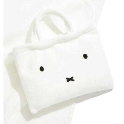 Miffy（ミッフィー） ふわふわ フェイス トートバッグ ミニバッグ