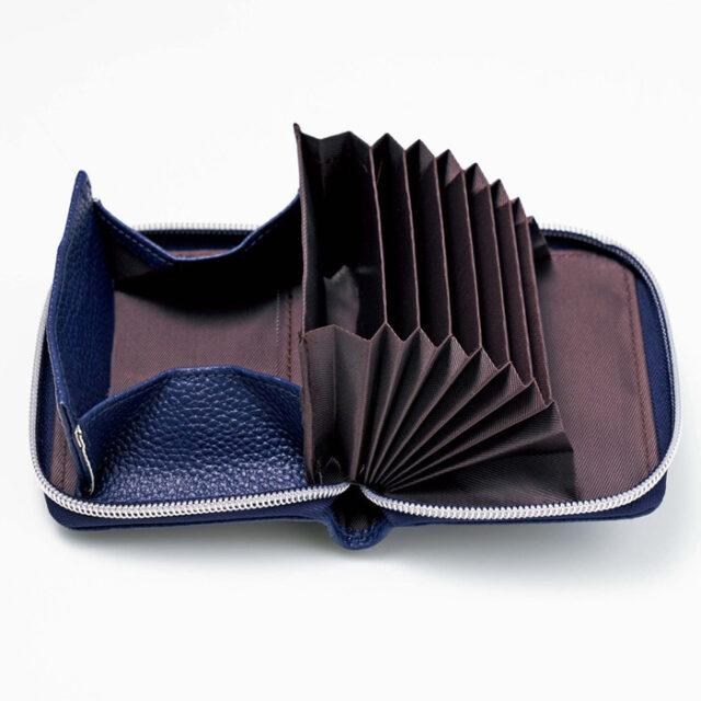 Harriss（ハリス） ボックス型 小銭入れつき レザー調 じゃばら ミニ