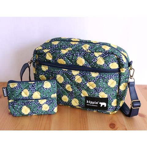 kippis（キッピス） 北欧柄 多機能 キルティング ショルダーバッグ