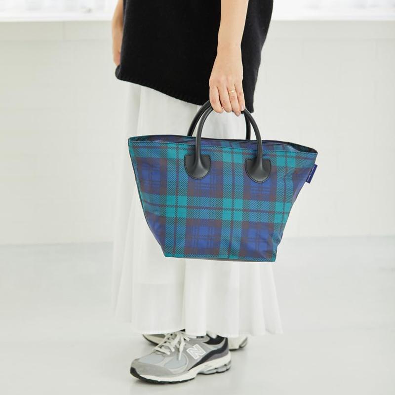 英国伝統 SCENT OF BRITISH チェック柄 トートバッグ タータンチェック