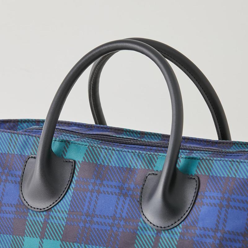 英国伝統 SCENT OF BRITISH チェック柄 トートバッグ タータンチェック