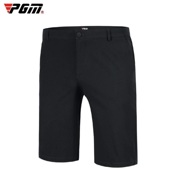 PGM 夏用　メンズ　ゴルフウエア　ズボン　ゴルフパンツ　ショートパンツ　ハーフパンツ　短パン　通気　吸汗速乾　高弾力　チャックポケット　シンプル | 