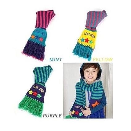 wing house キッズマフラー　子供マフラー　3色選び　防寒グッズ　防寒マフラー　おしゃれ　マフラー | OSHKOSH