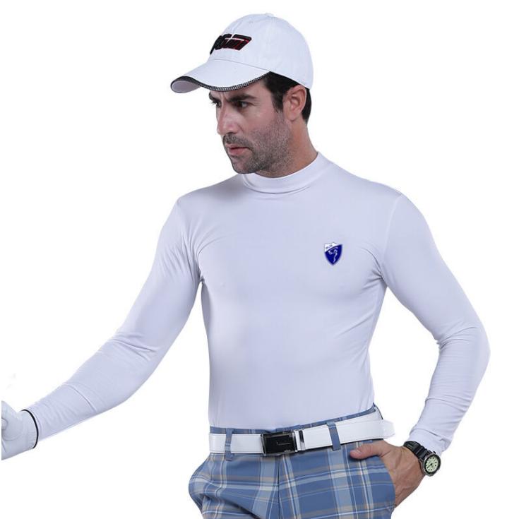 PGM 秋冬用　ゴルフウェア　メンズウェア　長袖　アンダーシャツ　インナーシャツ　タートルネック　裏起毛　高弾力性　保温　あたたかい　かるい |  | 04