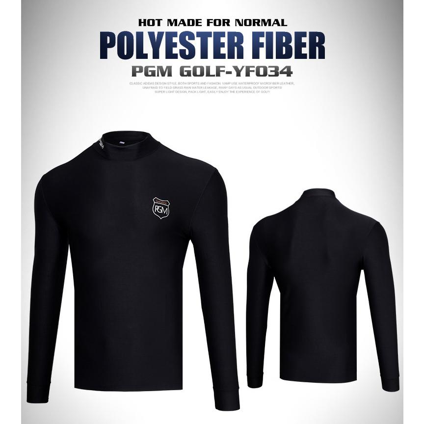 PGM 秋冬用　ゴルフウェア　メンズウェア　長袖　アンダーシャツ　インナーシャツ　タートルネック　弾力性　保温 |  | 04