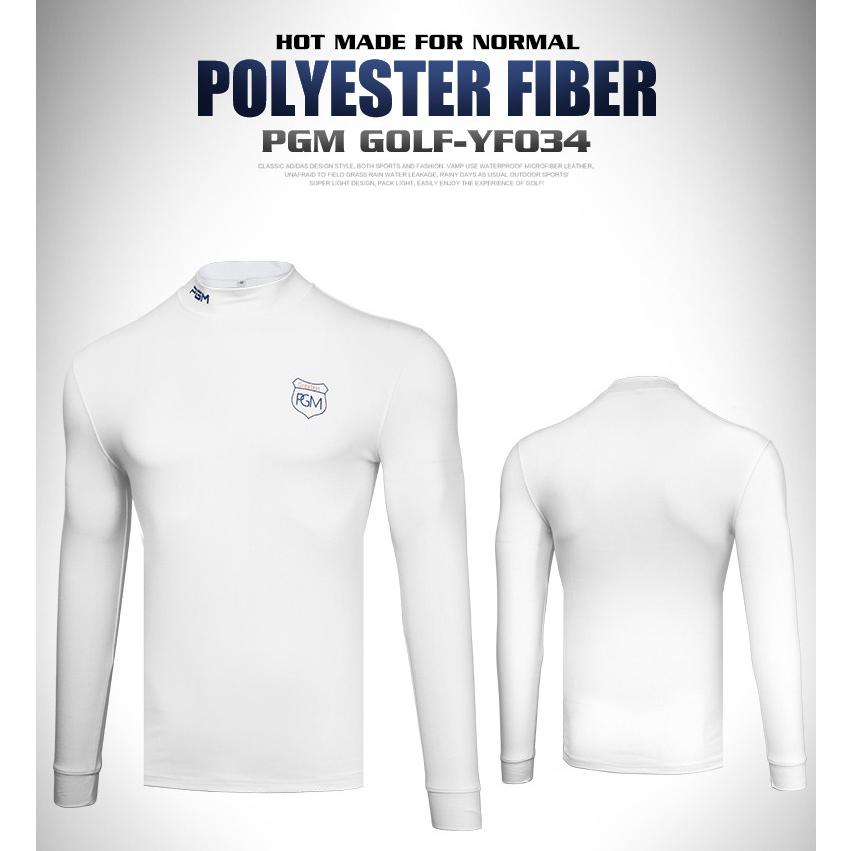 PGM 秋冬用　ゴルフウェア　メンズウェア　長袖　アンダーシャツ　インナーシャツ　タートルネック　弾力性　保温 |  | 05