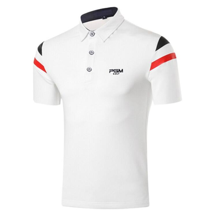 PGM 夏用　ゴルフメンズウェア　メンズウェア　半袖シャツ　半袖ポロシャツ　試合用　練習用　速乾性　吸汗　通気性　ストレッチ性　弾力性　シンプル　　　 |  | 04