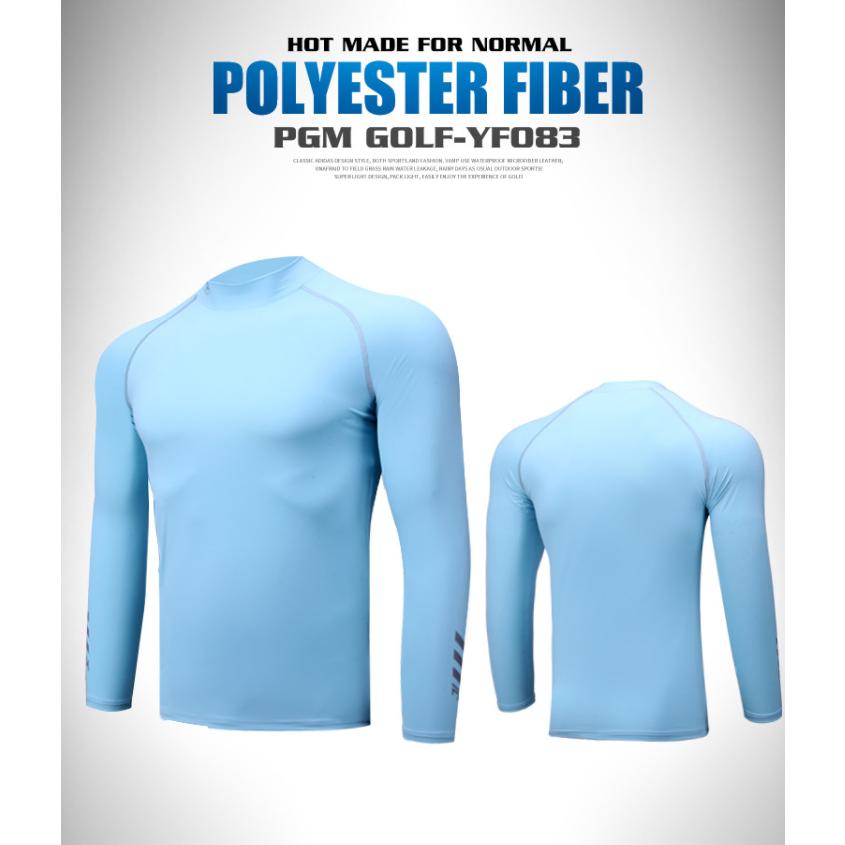 PGM 夏用　ゴルフウェア　メンズウェア　長袖　アンダーシャツ　インナーシャツ　タートルネック　弾力性　通気性　吸汗性　ひんやり感　UVカット |  | 02