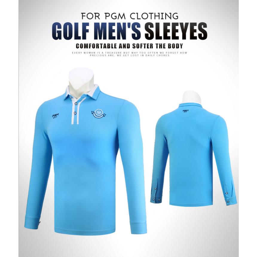 PGM 秋冬用　紳士　ゴルフメンズウェア メンズウェア　スポーツウェア　長袖　Tシャツ　ポロシャツ　試合服　ユニフォーム　弾力性　吸汗　保温　 |  | 04