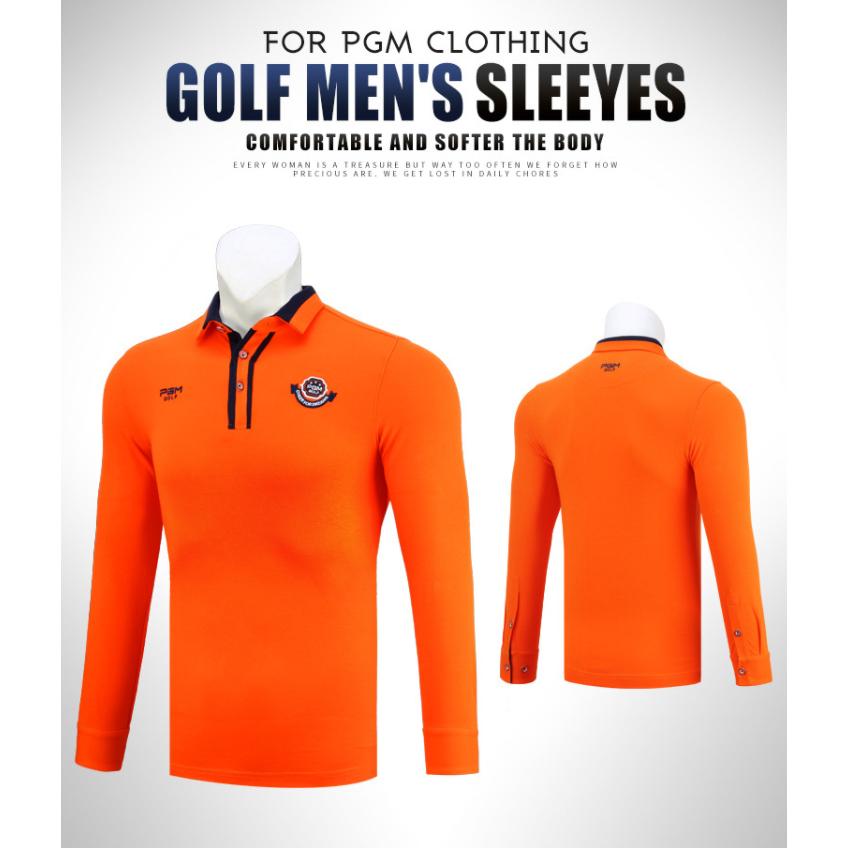 PGM 秋冬用　紳士　ゴルフメンズウェア メンズウェア　スポーツウェア　長袖　Tシャツ　ポロシャツ　試合服　ユニフォーム　弾力性　吸汗　保温　 |  | 05
