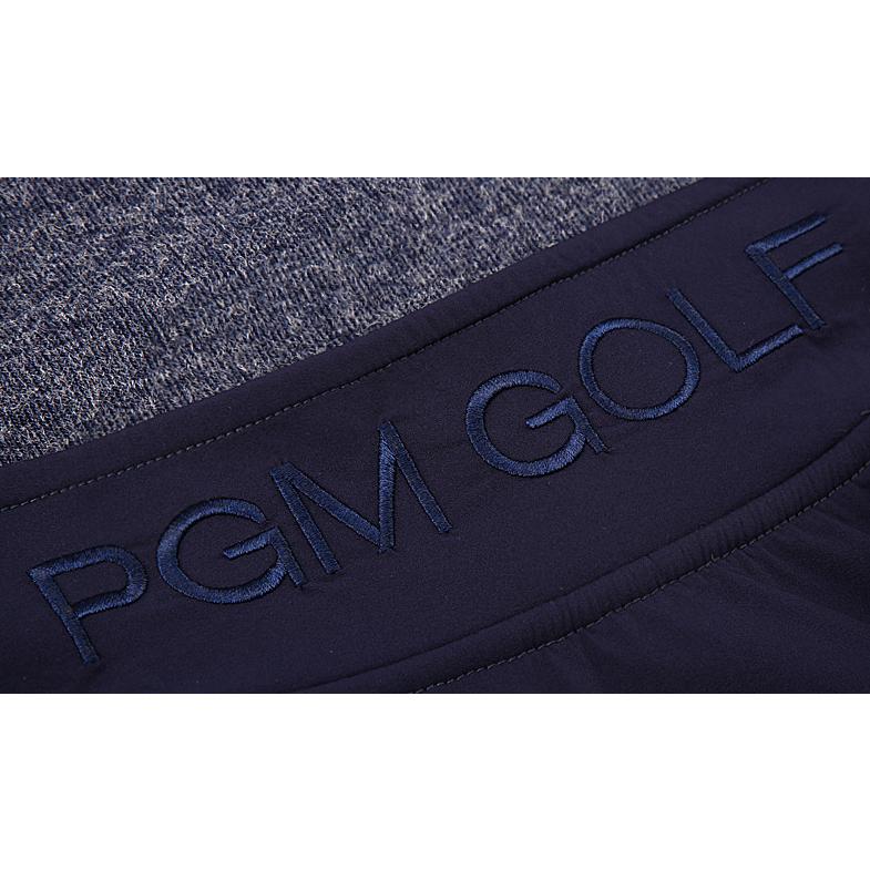 PGM 秋冬用　ゴルフウェア　メンズウェア　メンズベスト　ニットベスト　立ち襟　フルジップ　厚手　保温　防寒　あたたかい　シンプル |  | 02