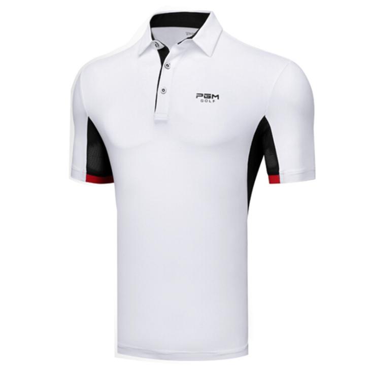 PGM 夏用 メンズウェア　ゴルフメンズウェア　　半袖シャツ 　半袖ポロシャツ　 カジュアル　速乾性　吸汗　弾力性　通気性　軽量　薄い　おしゃれ |  | 02