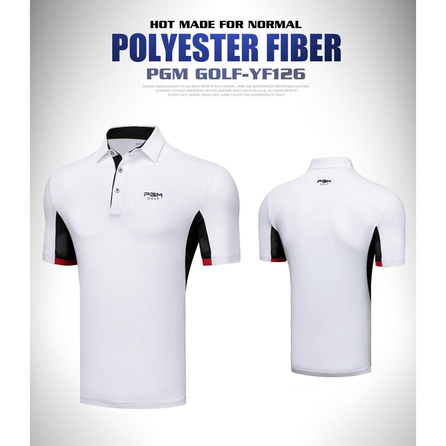 PGM 夏用 メンズウェア　ゴルフメンズウェア　　半袖シャツ 　半袖ポロシャツ　 カジュアル　速乾性　吸汗　弾力性　通気性　軽量　薄い　おしゃれ |  | 08