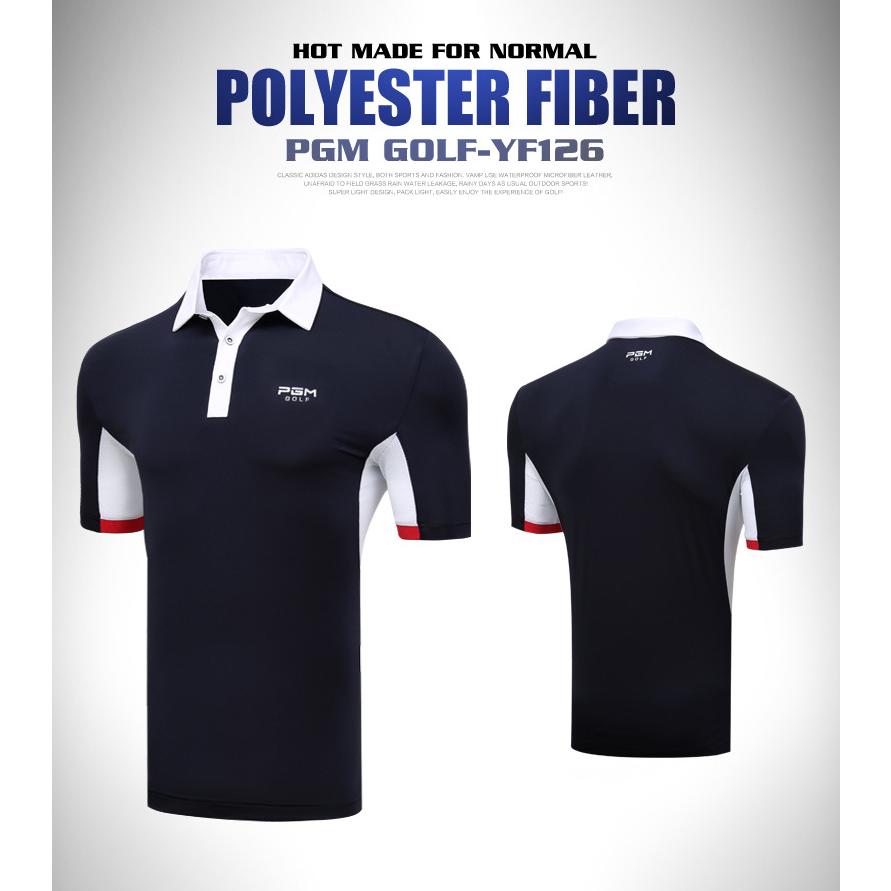 PGM 夏用 メンズウェア　ゴルフメンズウェア　　半袖シャツ 　半袖ポロシャツ　 カジュアル　速乾性　吸汗　弾力性　通気性　軽量　薄い　おしゃれ |  | 09