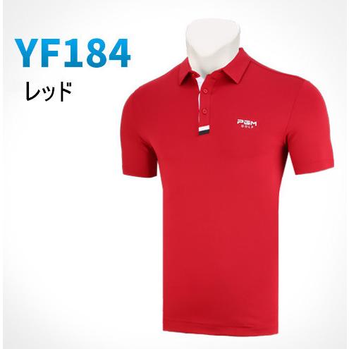 PGM 夏用 メンズウェア　ゴルフメンズウェア　半袖Tシャツ　ポロシャツ 試合着　ユニフォーム　速乾性　吸汗　通気性　高弾力　多色展開 |  | 13
