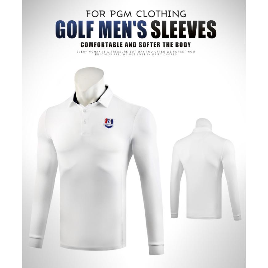 PGM 秋冬用　紳士　ゴルフメンズウェア メンズウェア　スポーツウェア　長袖　Tシャツ　ポロシャツ　弾力性　動きやすい　通気性　吸汗　保温　 |  | 03