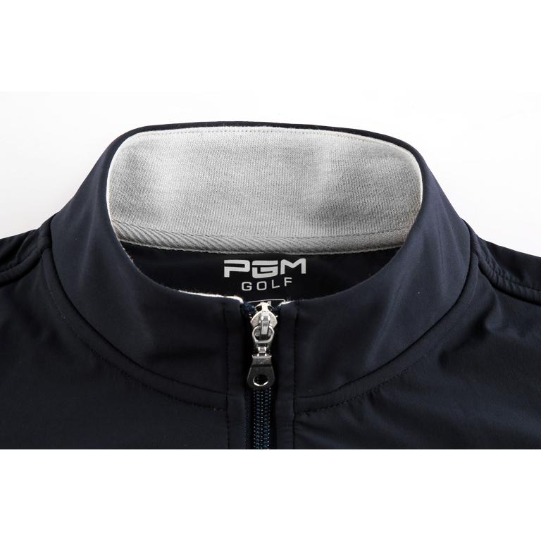 PGM 秋冬用　ゴルフウェア　メンズウェア　アウター　セーター　ニット　保温　防寒　ヒートテック機能　やわらかい　立ち襟　シンプル　二色ミックス |  | 06