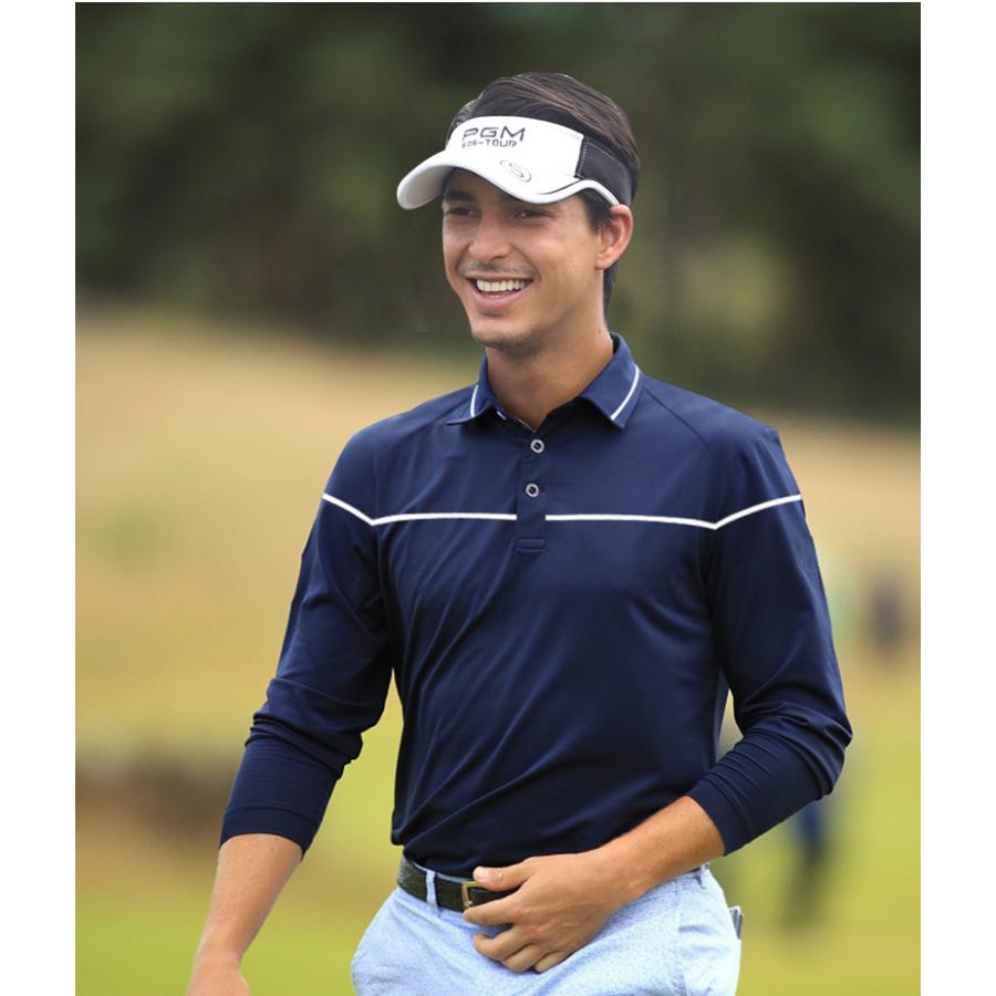 PGM 秋冬用　紳士　ゴルフメンズウェア メンズウェア　長袖　Tシャツ　ポロシャツ　試合服　ユニフォーム　弾力性　保温 |  | 05