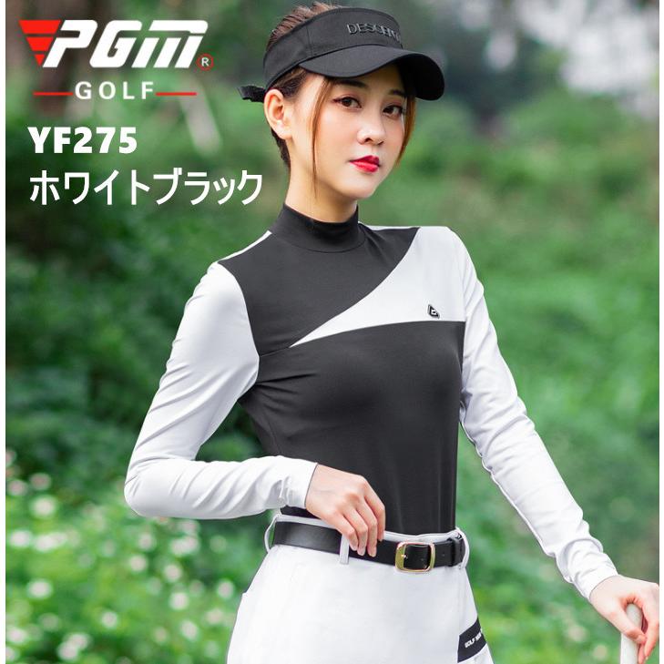 完売品　長袖ゴルフウェア　スポーツ　黒　美品 在庫売り尽くしセール】ゴルフウェア レディース インナー 長袖