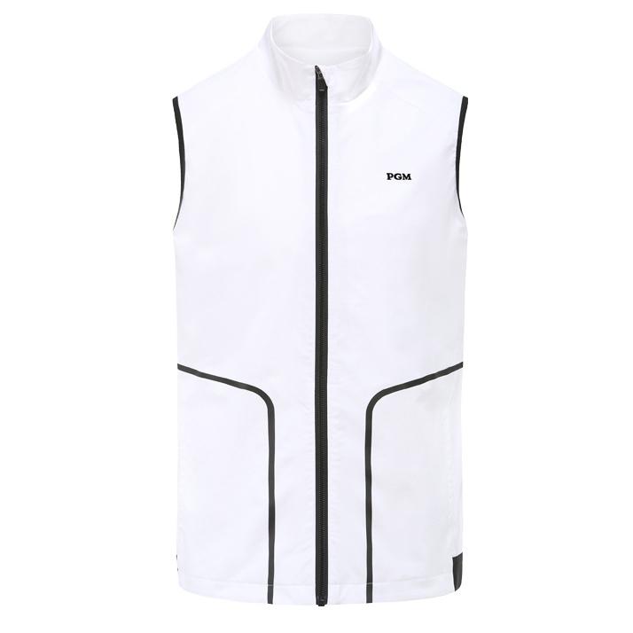 PGM 秋冬用　ゴルフウェア　メンズウェア　メンズベスト　アウター　ベスト　保温　防寒　通気性　速乾性　吸汗性　耐久性　しわになりにくい |  | 03