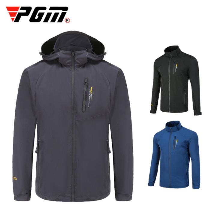 Pgm 冬用 ゴルフメンズウェア メンズウェア メンズアウター 長袖アウター 黒 グレー ネイビー 3色展開 ブルゾン 防寒 フード あたたかい Yf391 Tocyo雑貨 通販 Yahoo ショッピング