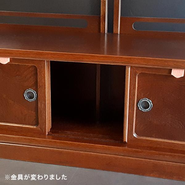 飾り棚 和風 和室 飾棚 床の間 古代 YK416 うるしん : 戸田家具 - 通販