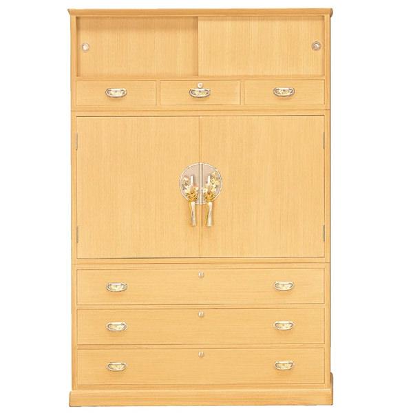 総桐箪笥 桐タンス 着物収納 総桐タンス FK-10 10号 盆五杯 宇造り