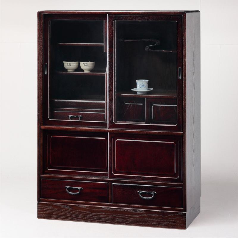 BE742 時代家具 大型 木製 茶棚 茶箪笥 民芸品 - その他 BE742 時代家具 大型 木製 茶棚 茶箪笥 民芸品 - その他