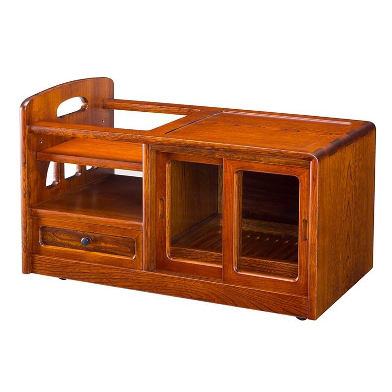 お座敷ワゴン ポットワゴン ワゴン K-83 やすらぎ5号 欅 和室 和風