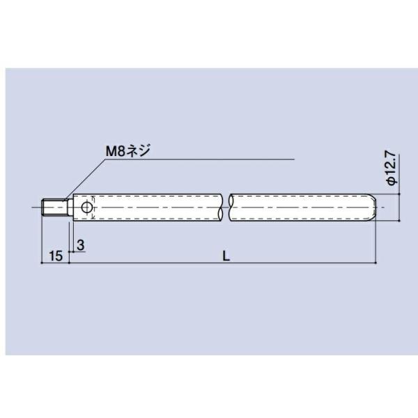 キンマツ ロッド棒 AD-130-1000 【L=1000mm】 : Toda-Kanamono - 通販 - Yahoo!ショッピング