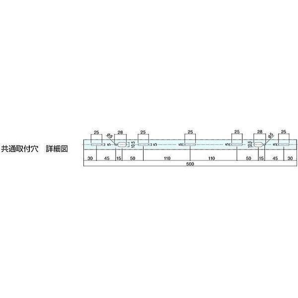 シロクマ 白熊印・リリー忍び返しL形　FG-10L /6枚入_2